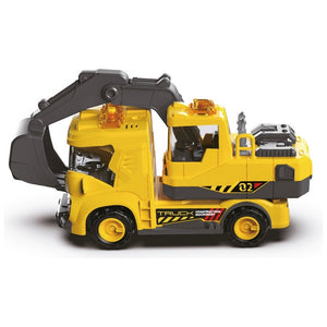 Super Wheelz Lights & Sounds Mini Construction Digger