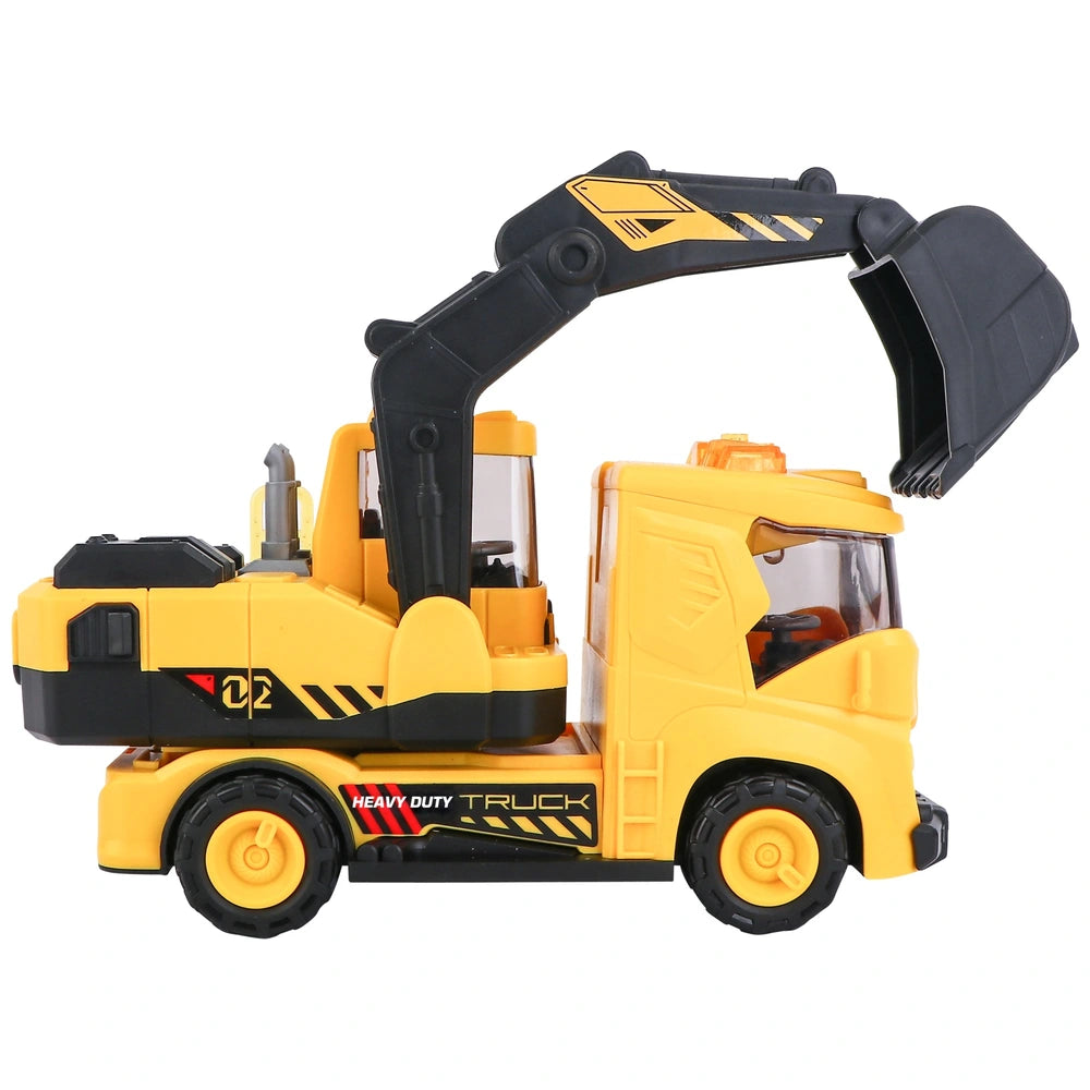 Super Wheelz Lights & Sounds Mini Construction Digger