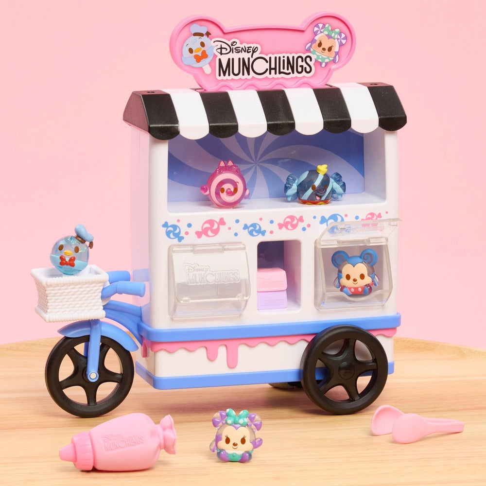 Disney Munchlings Candy Cart Playset