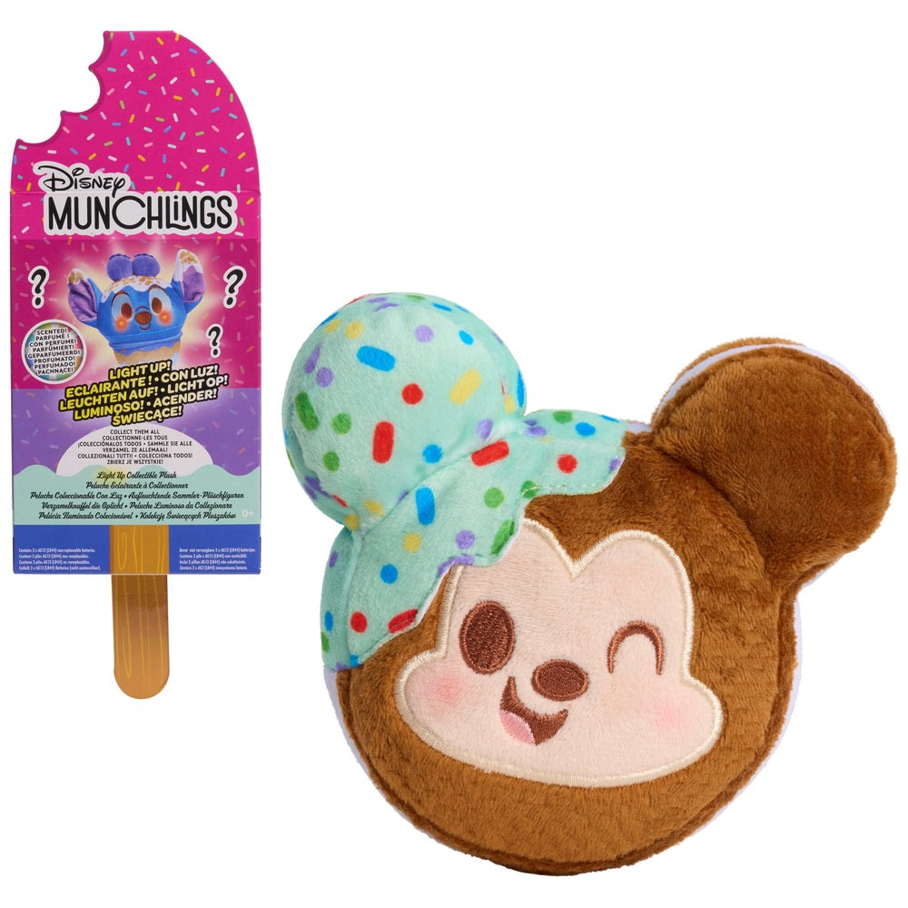 Disney Munchlings 11Cm Light-Up Collectible Plush Assortment