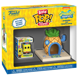 Funko Bitty Pop! Towns: Spongebob Squarepants And Pineapple House