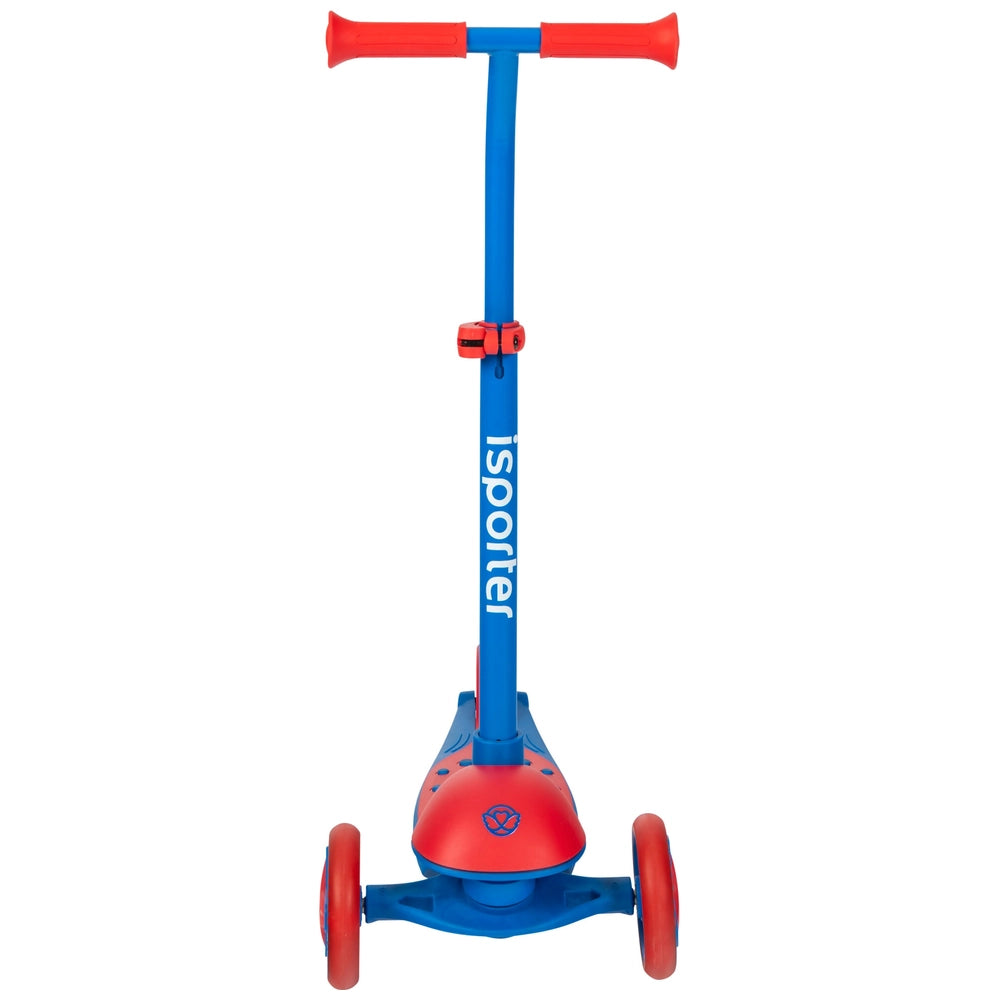 Isporter Mini Scooter With Rgb Lights Blue