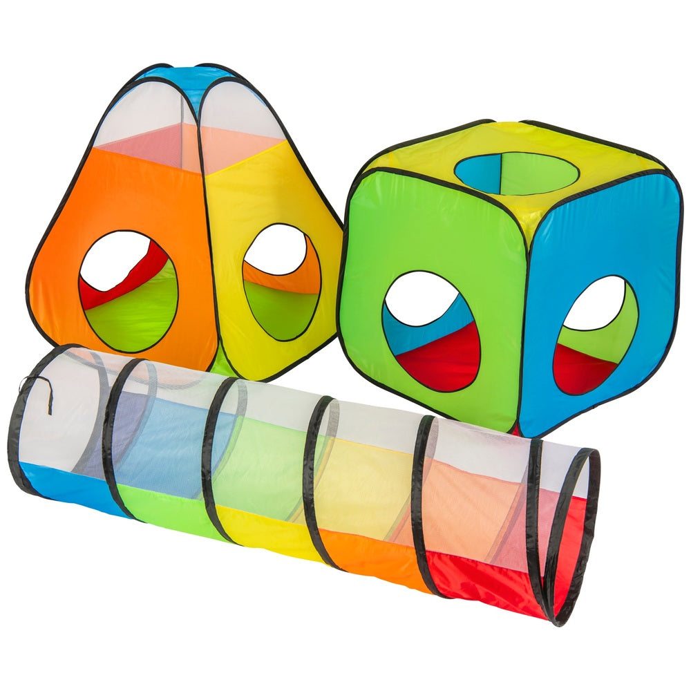 3-In-1 Pop Up Play Tent Set