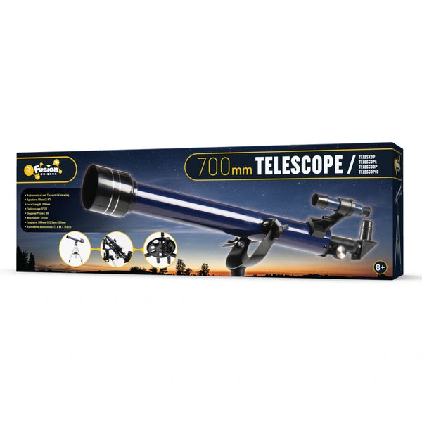 Fusion Science 700Mm Refractor Telescope (Land & Sky)