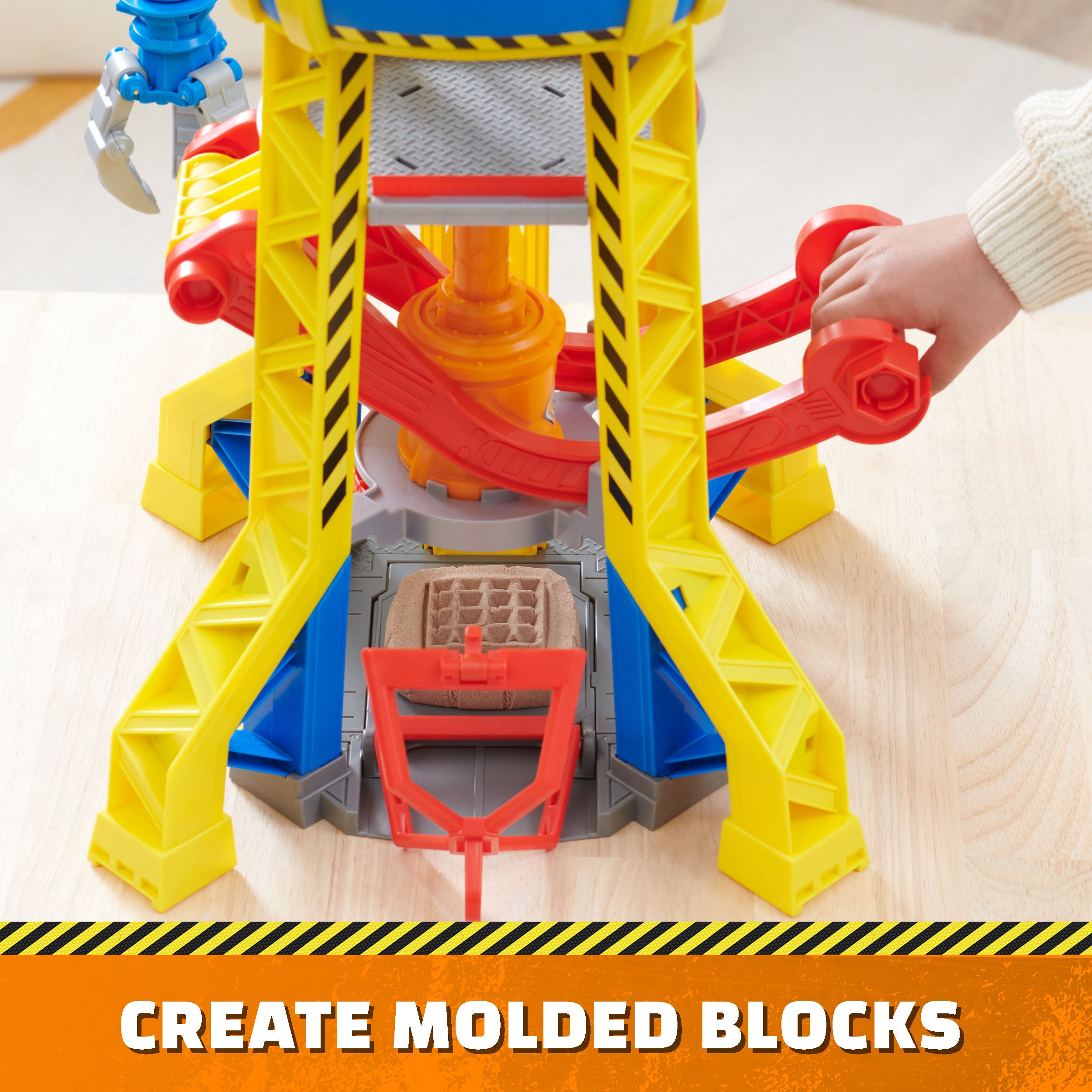 Rubble And Crew Bark Yard Crane Tower Playset With Rubble Action Figure