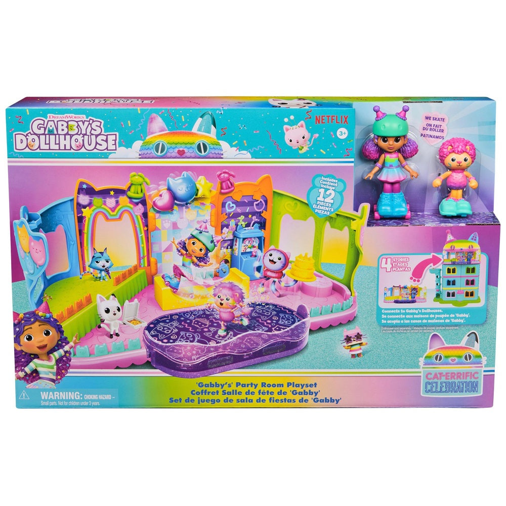 Gabby's Dollhouse Party Room Playset