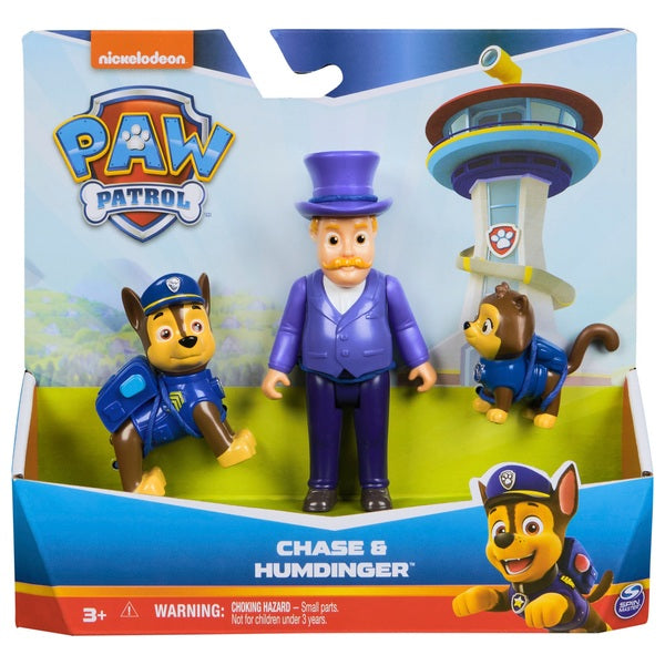 Paw Patrol Chase And Humdinger Figure 3 Pack