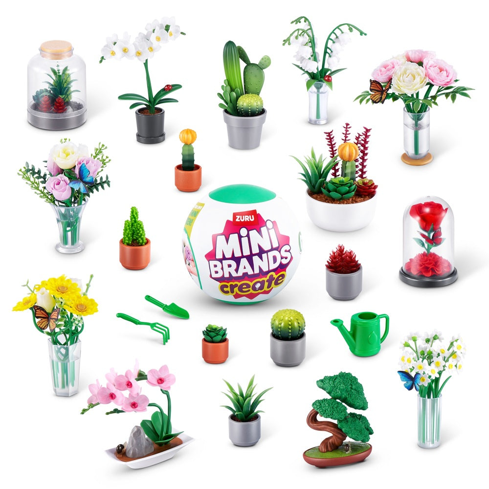 Mini Brands Create Garden Capsule By Zuru