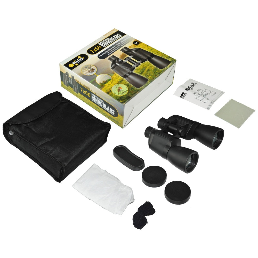 Fusion Science Binoculars 7 X 50 Black
