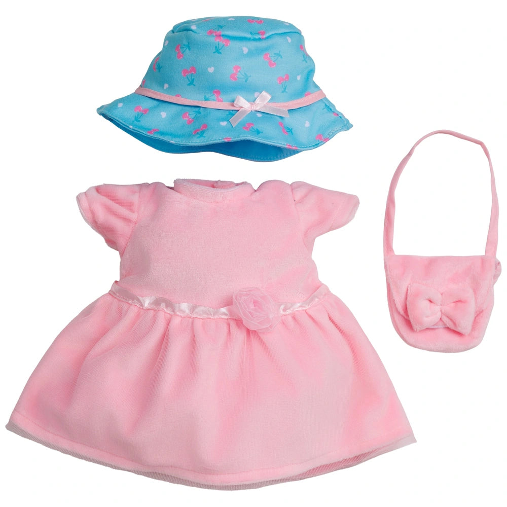 Ivy & Lily Baby Doll Dress With Accessories 2 Pack 43Cm Assortment