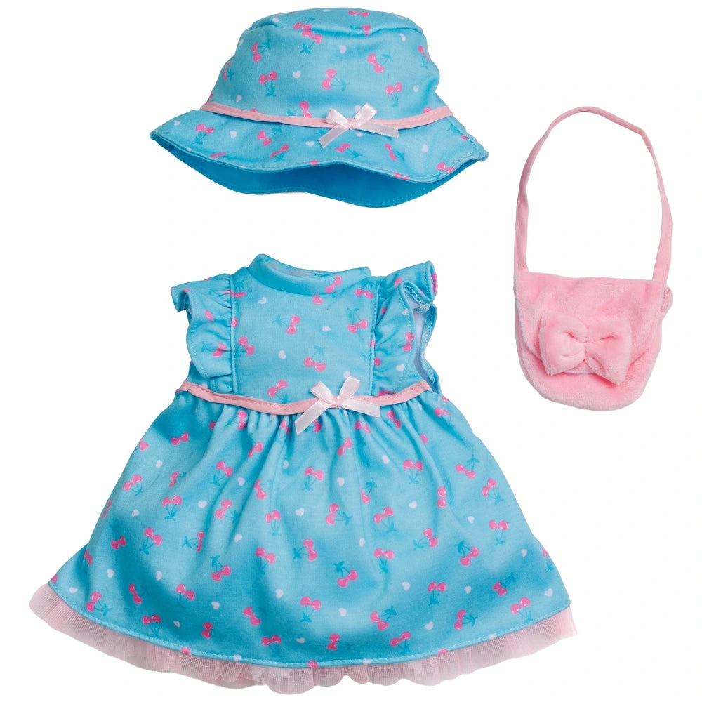 Ivy & Lily Baby Doll Dress With Accessories 2 Pack 43Cm Assortment