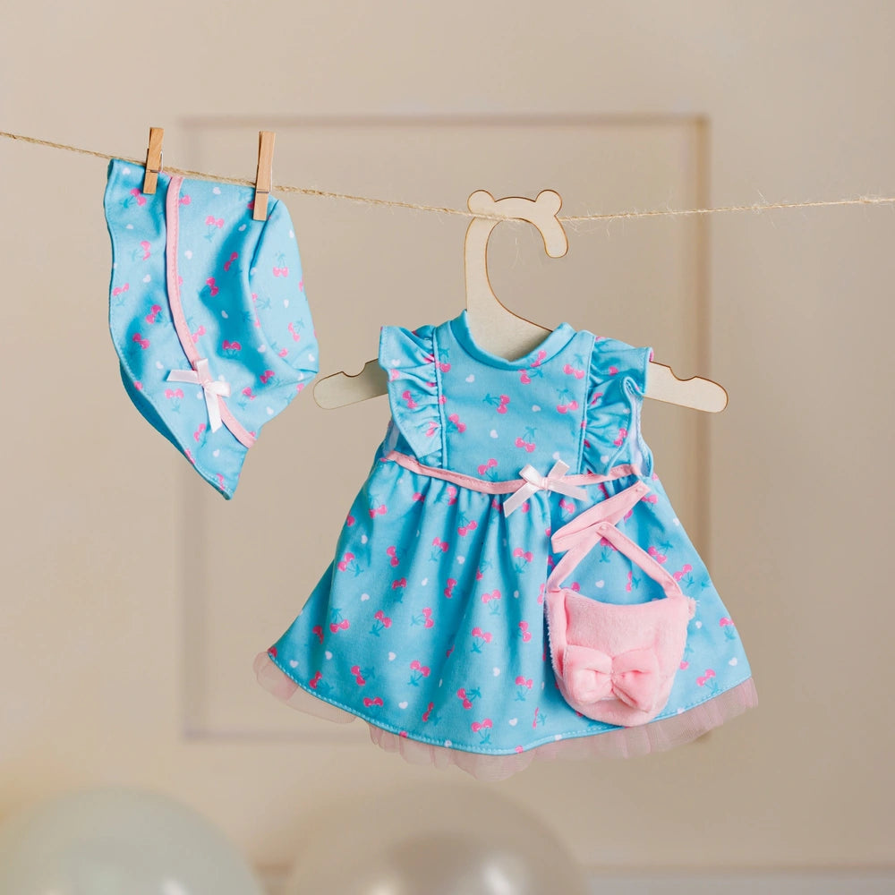 Ivy & Lily Baby Doll Dress With Accessories 2 Pack 43Cm