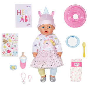 Baby Born 43Cm Magic Unicorn Emma Doll