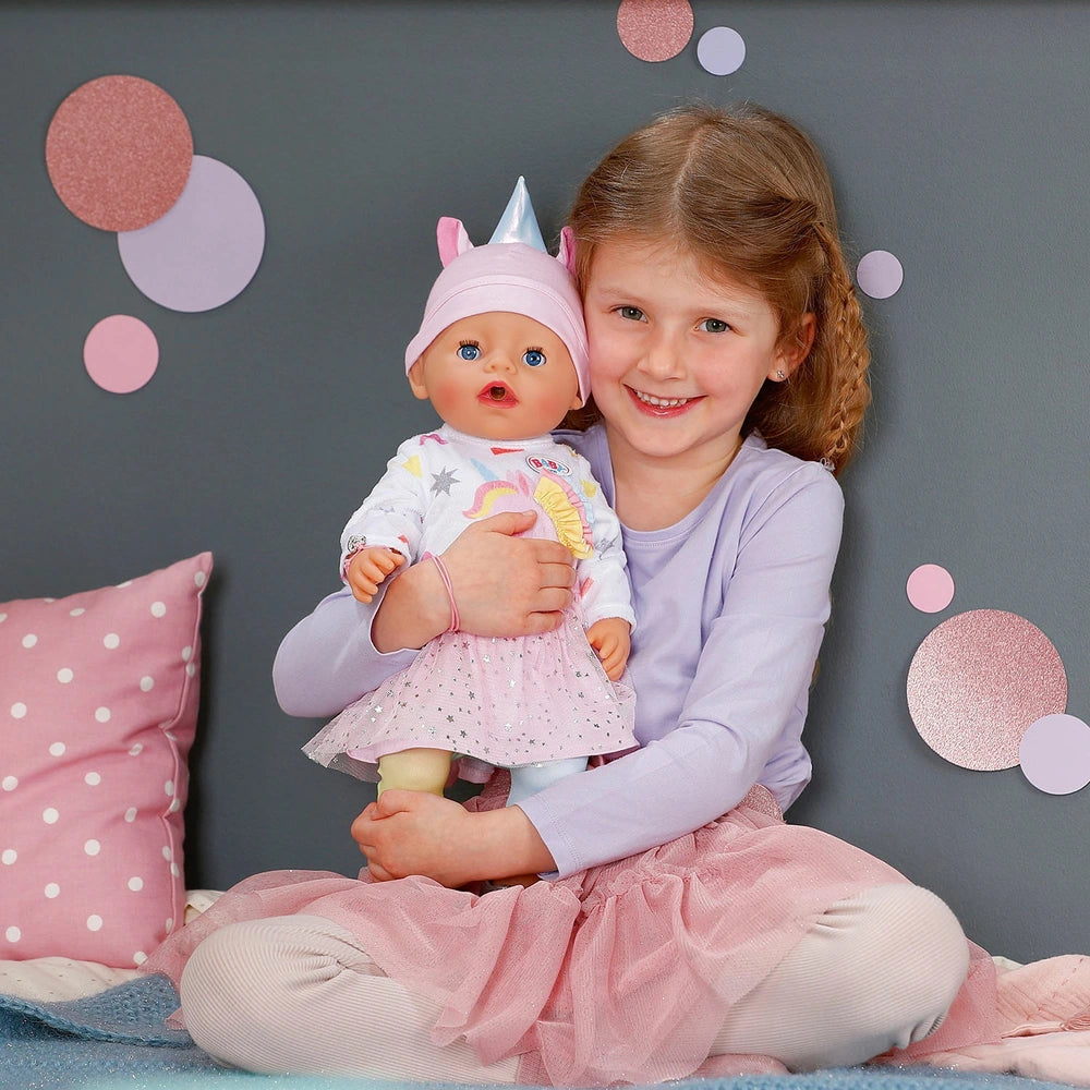 Baby Born 43Cm Magic Unicorn Emma Doll