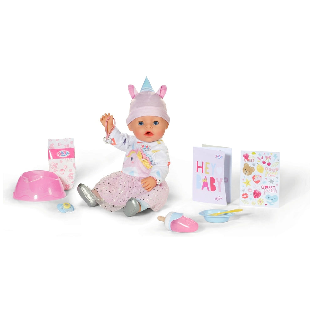 Baby Born 43Cm Magic Unicorn Emma Doll
