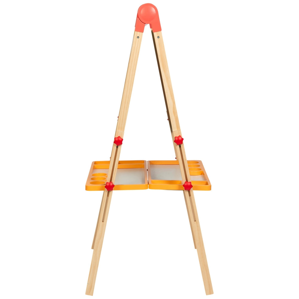 2-In-1 Wooden Easel With Accessories