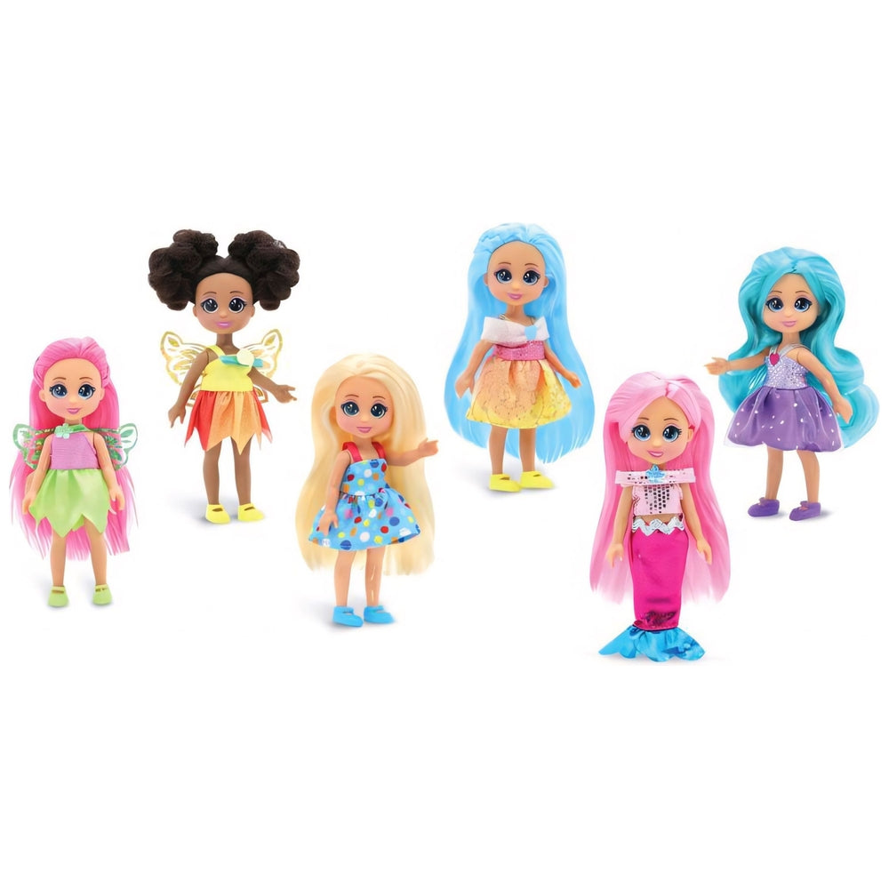 Dreameez 12Cm Fantasy Doll Collection 6 Pack