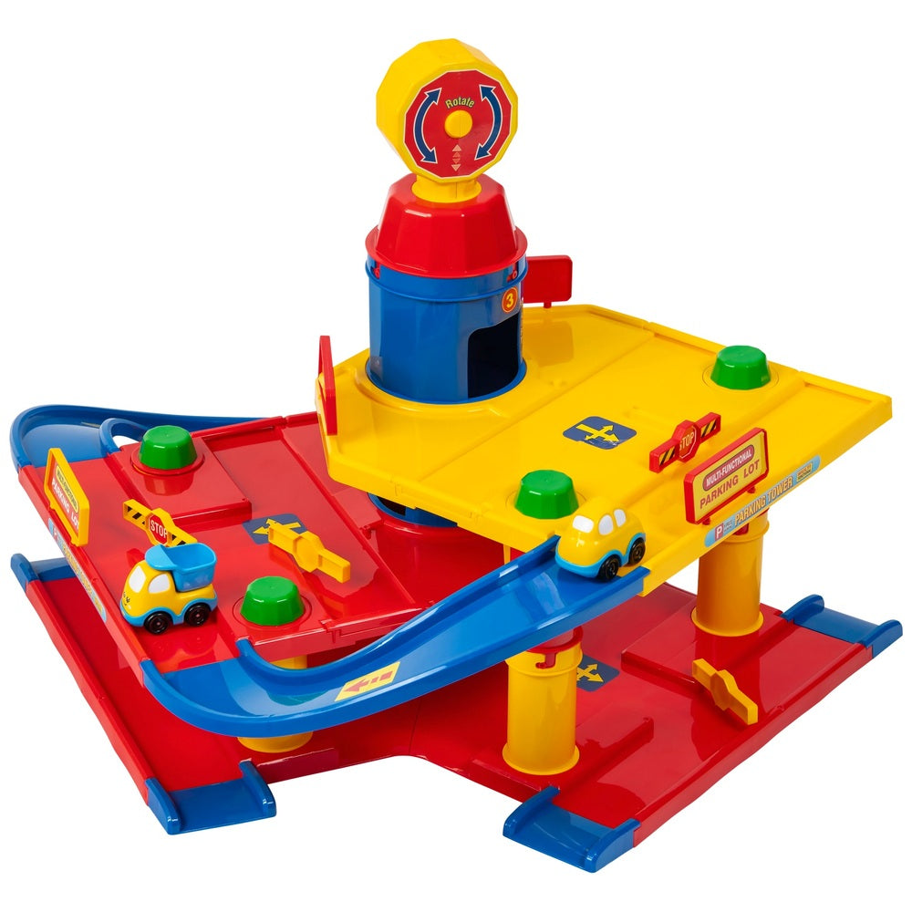 Big Steps Parking Garage Play Set