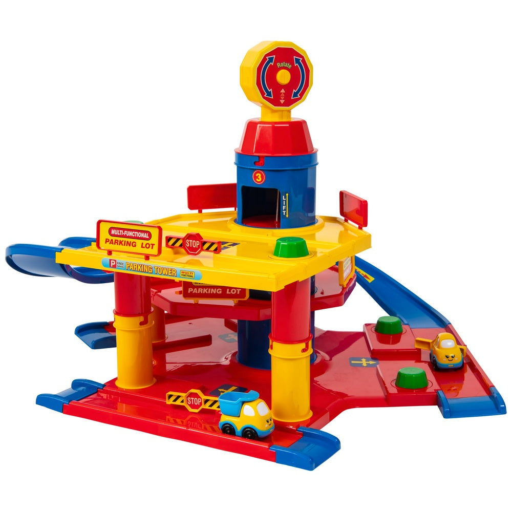 Big Steps Parking Garage Play Set