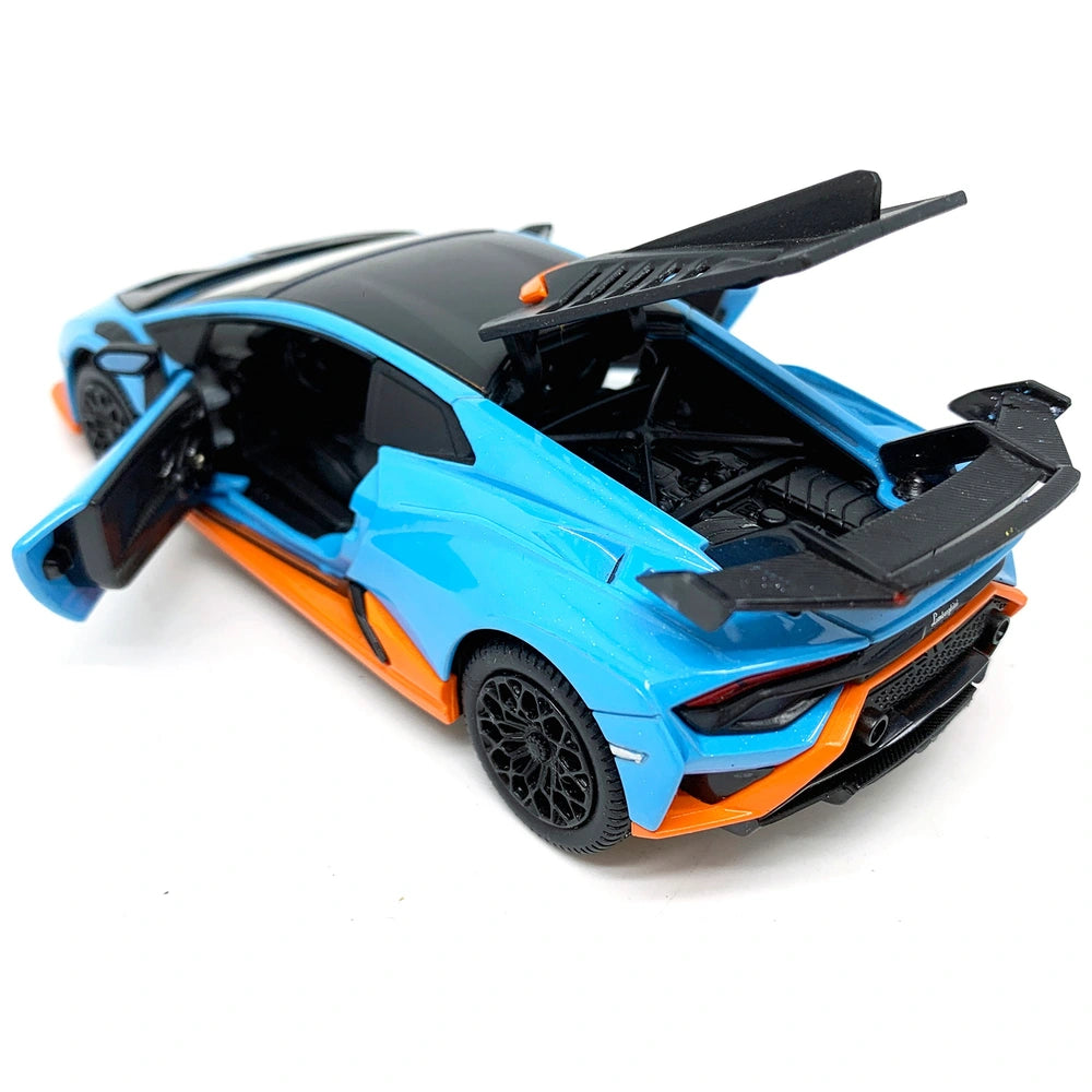 1:32 Lamborghini Huracan Sto Pull Back Diecast Car