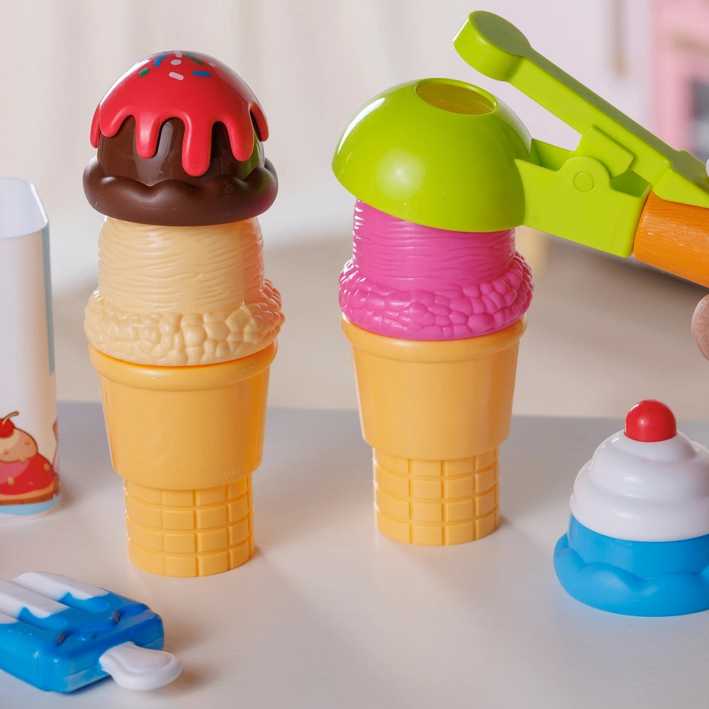 Kitchen Corner Scoop & Play Ice Cream Set 10 Pieces