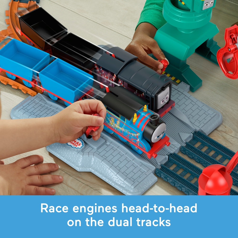 Fisher-Price Thomas & Friends Thomas & Diesel Raceway Train Track Set