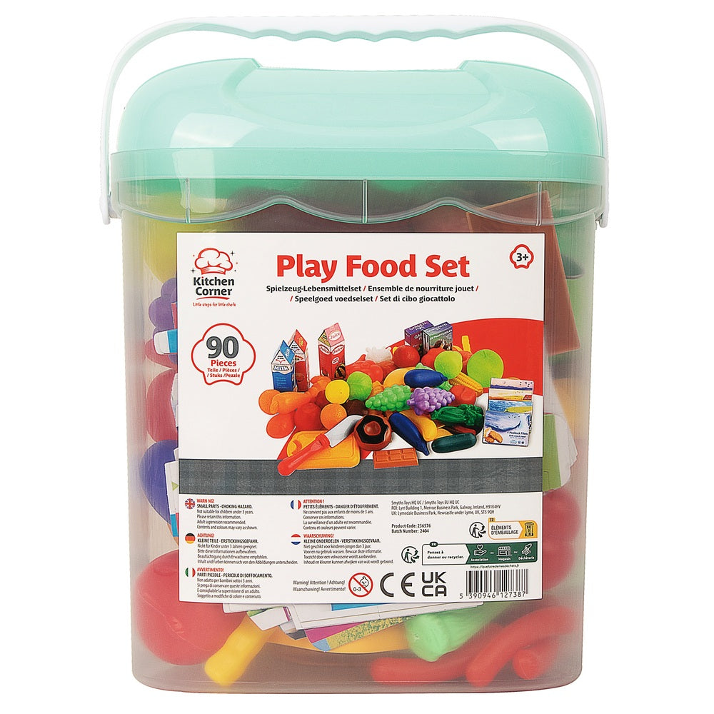 Kitchen Corner 90 Piece Play Food Set