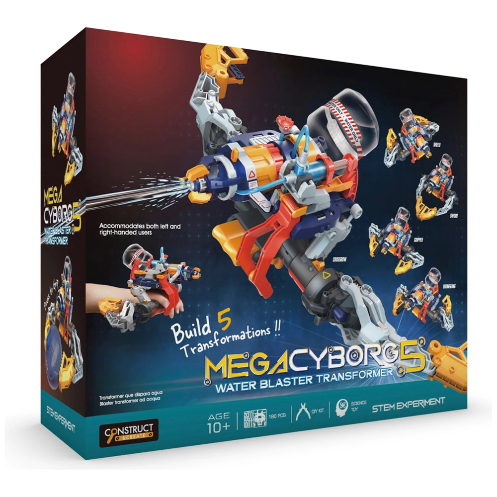 Mega Cyborg Water Blaster Transformer 5