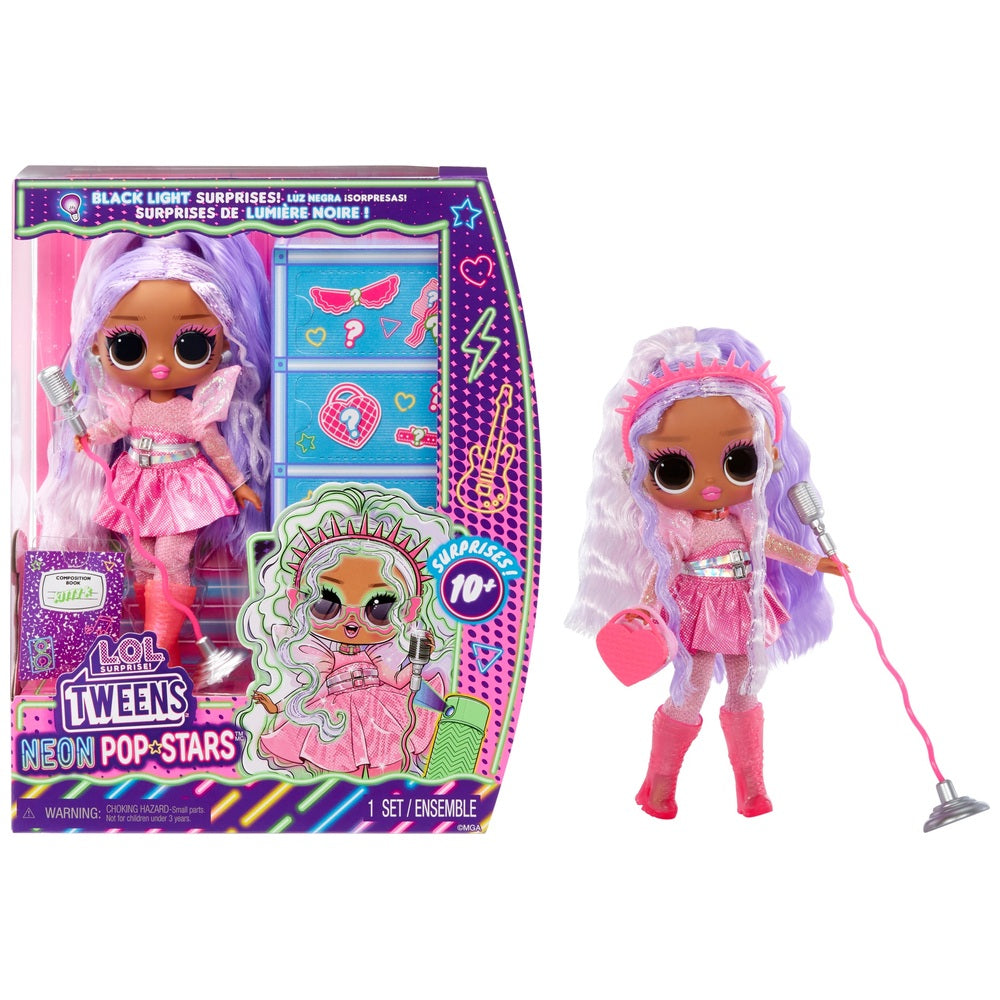 L.o.l. Surprise! Tweens Neon Pop Stars – Kitty K Fashion Dol