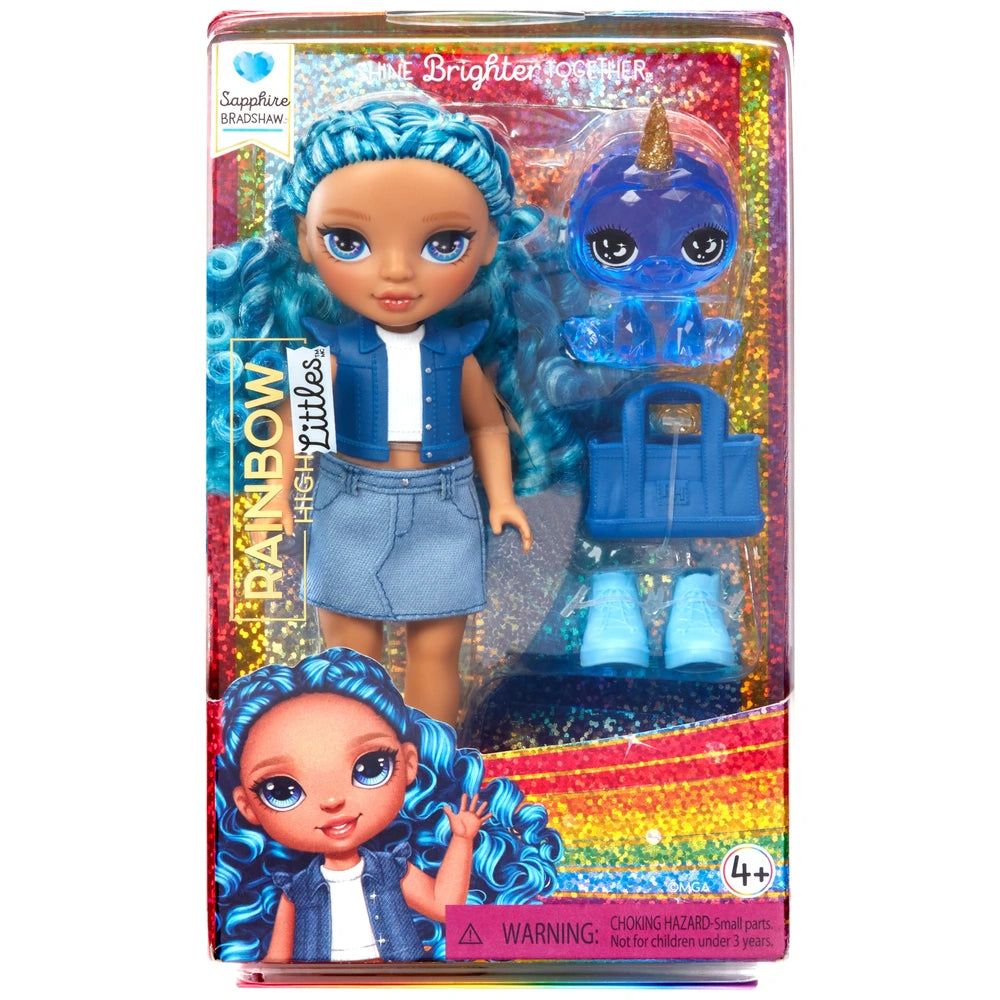 Rainbow High Littles Dolls - Sapphire (Blue)