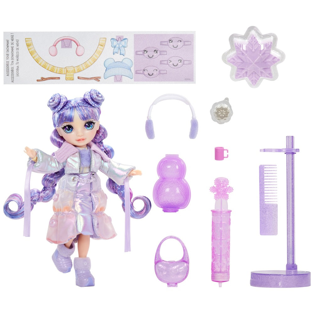 Rainbow High: Winter Wonderland Fashion Doll – Violet Willow