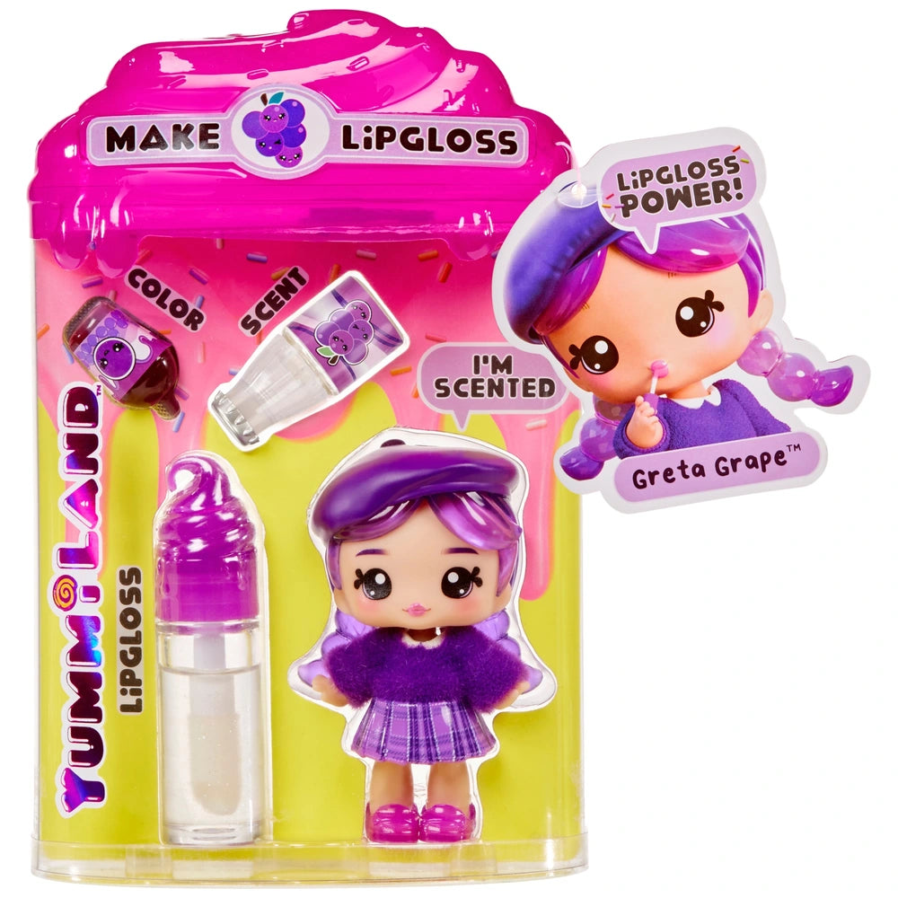 Yummiland Lipgloss Doll Greata Grape