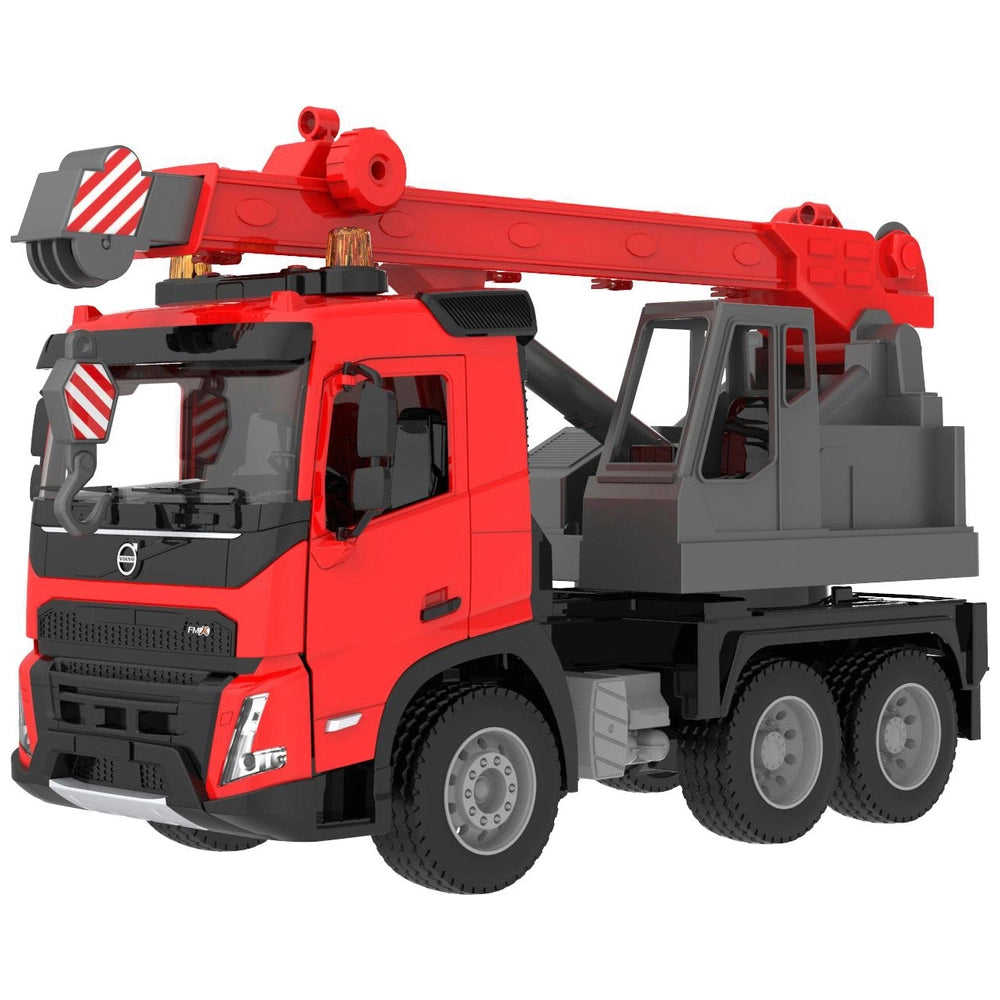 1:20 Volvo Lights And Sounds Manual Crane Truck