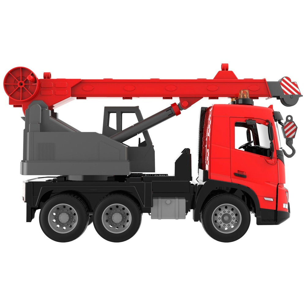 1:20 Volvo Lights And Sounds Manual Crane Truck