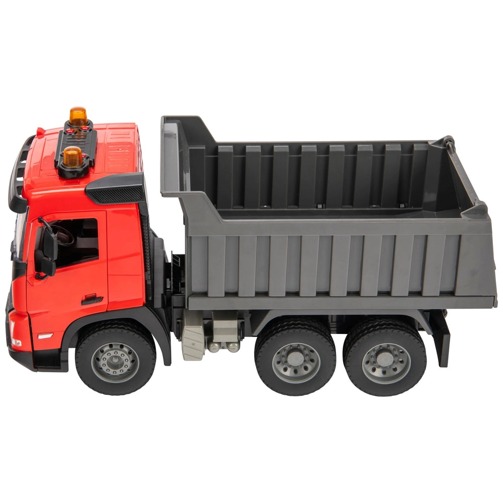 1:20 Volvo Lights And Sounds Manual Dump Truck