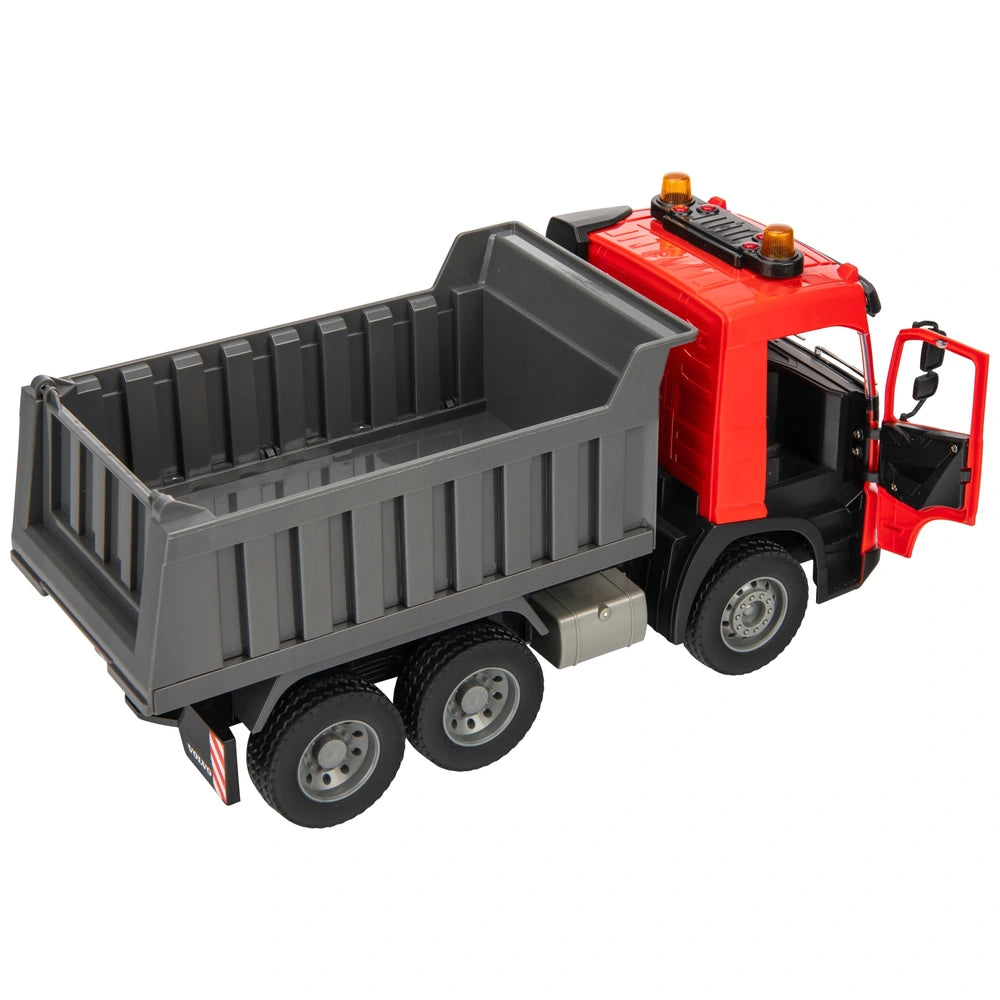 1:20 Volvo Lights And Sounds Manual Dump Truck