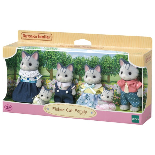 Sylvanian Families Fisher Cat Family 6 Pack