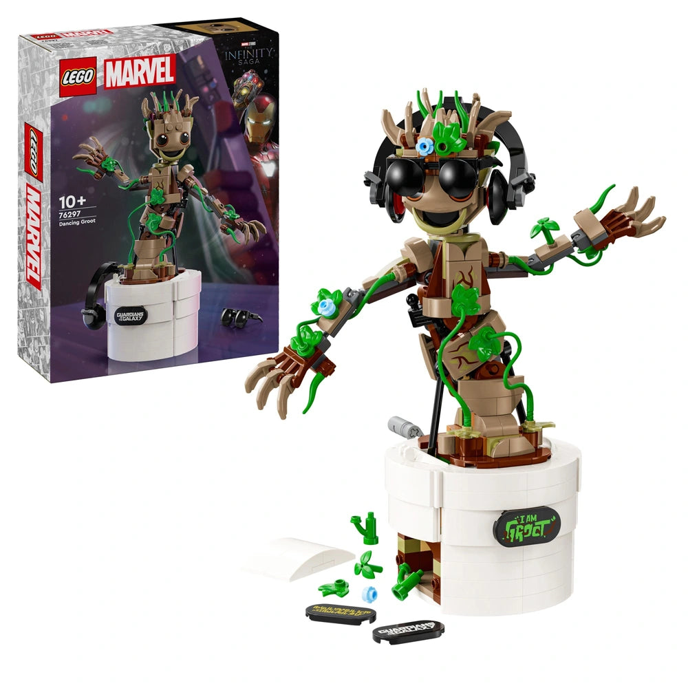Lego® Marvel Dancing Groot Buildable Animated Toy 76297