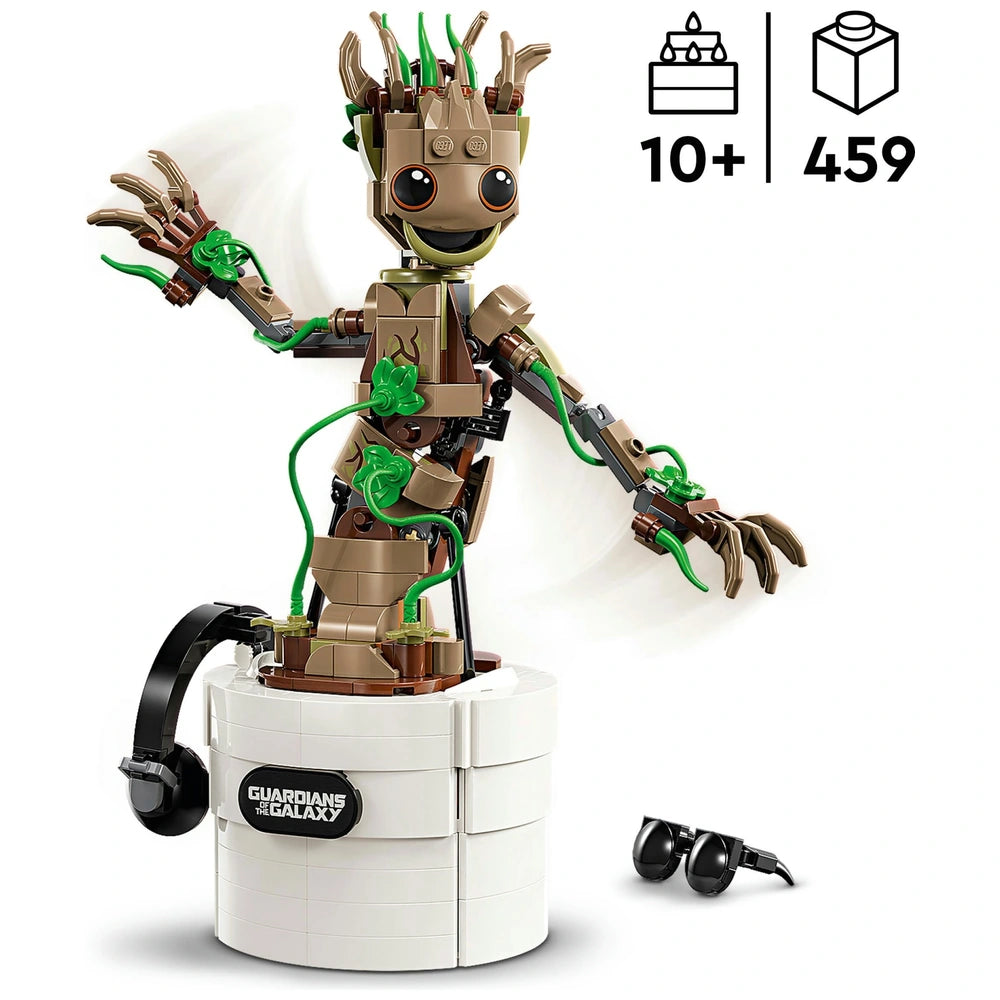 Lego® Marvel Dancing Groot Buildable Animated Toy 76297