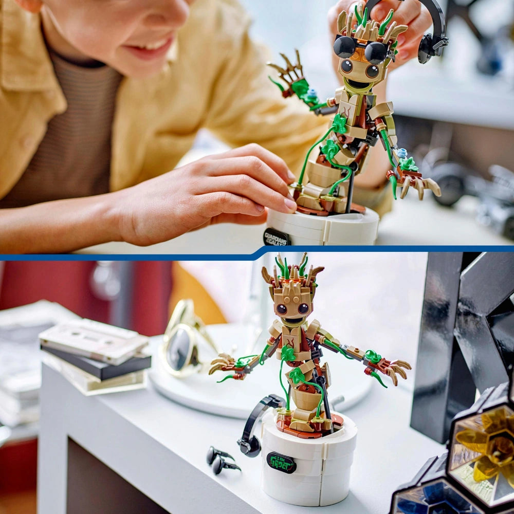 Lego® Marvel Dancing Groot Buildable Animated Toy 76297