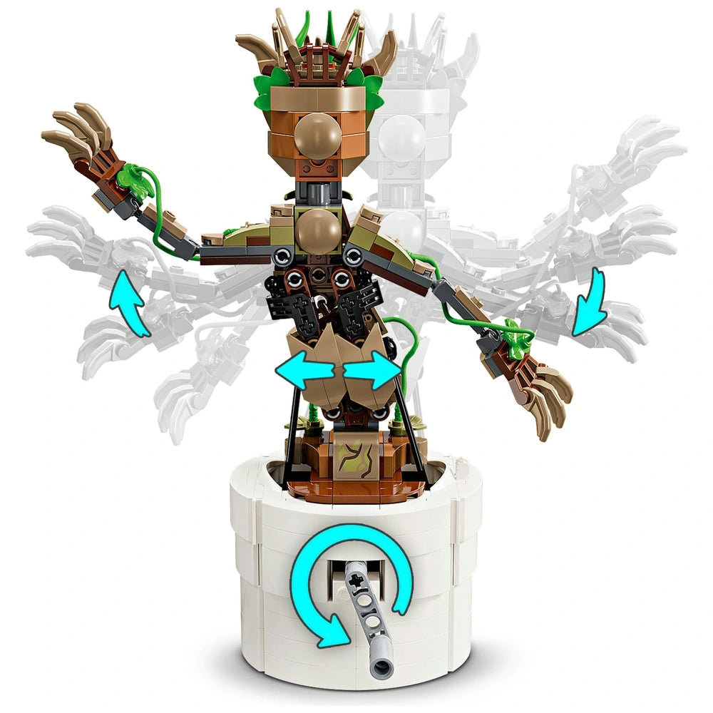 Lego® Marvel Dancing Groot Buildable Animated Toy 76297