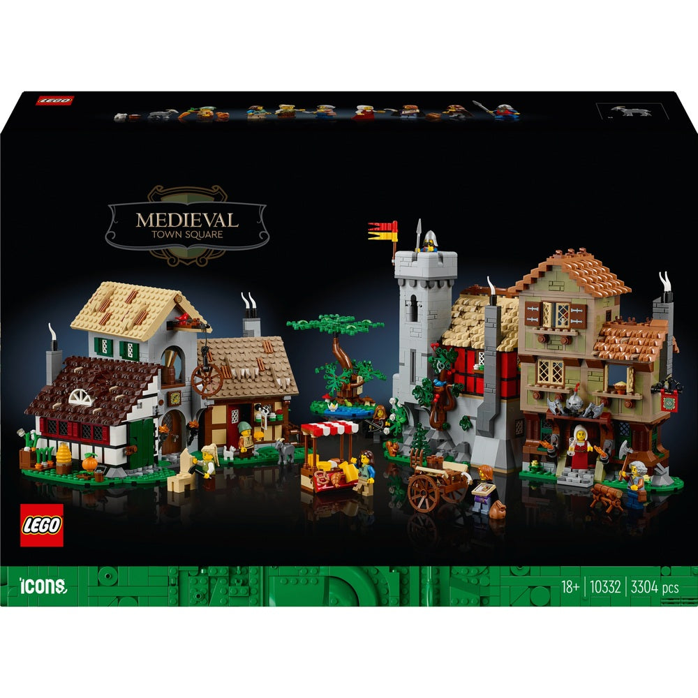 Lego Icons 10332 Medieval Town Square Building Set