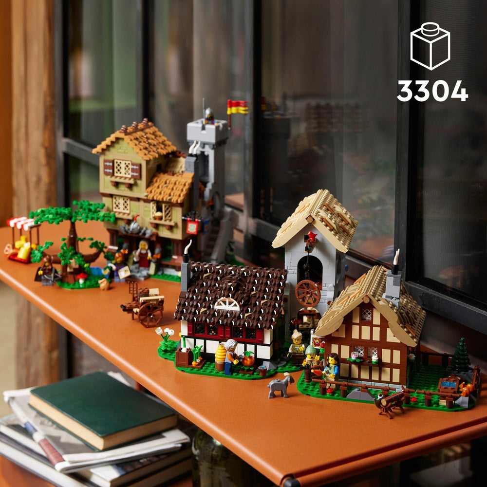Lego Icons 10332 Medieval Town Square Building Set