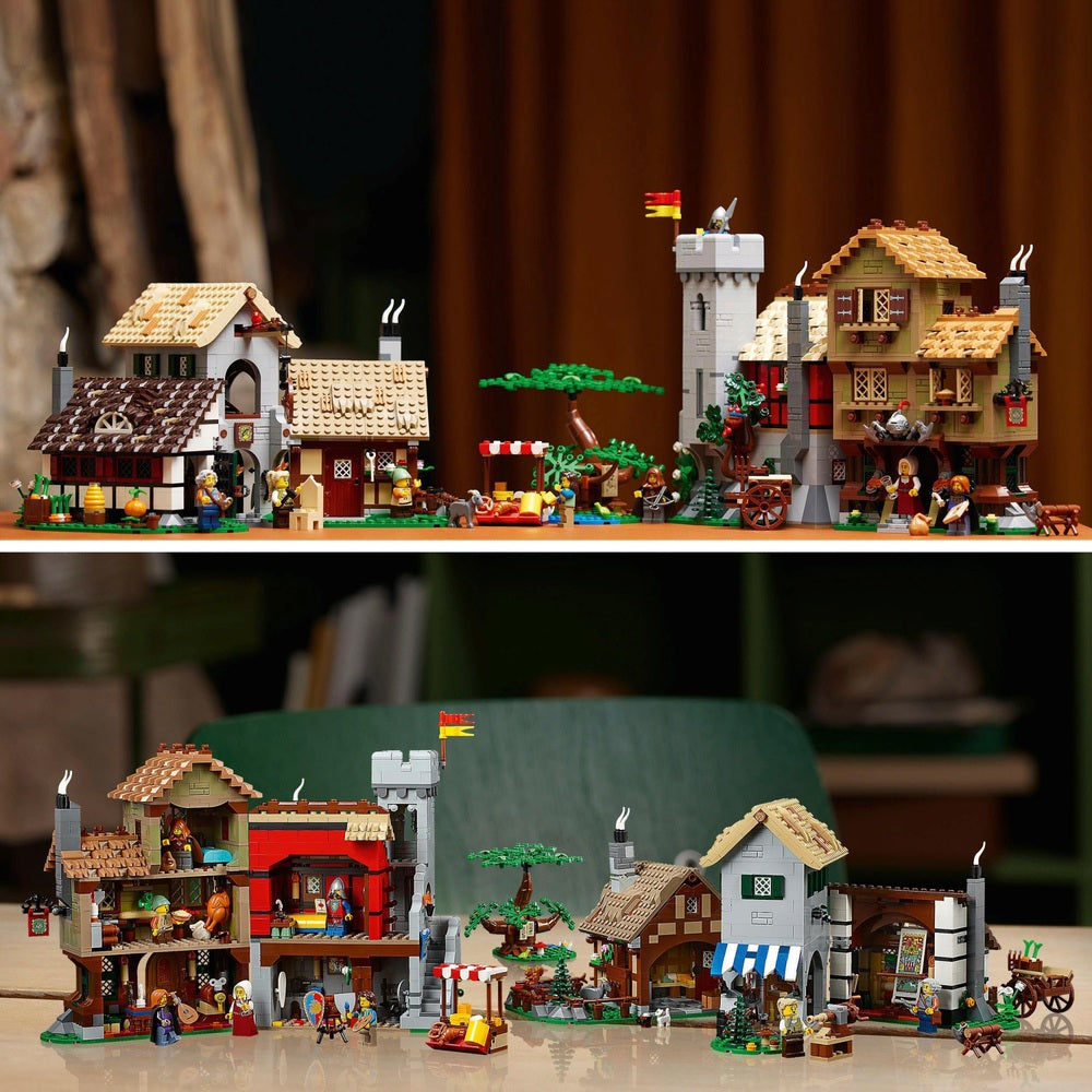 Lego Icons 10332 Medieval Town Square Building Set
