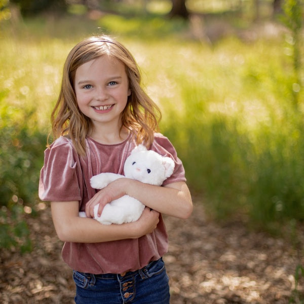 World's Softest Plush 25Cm White Kitten