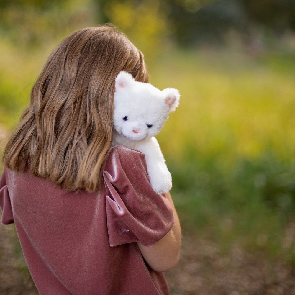 World's Softest Plush 25Cm White Kitten