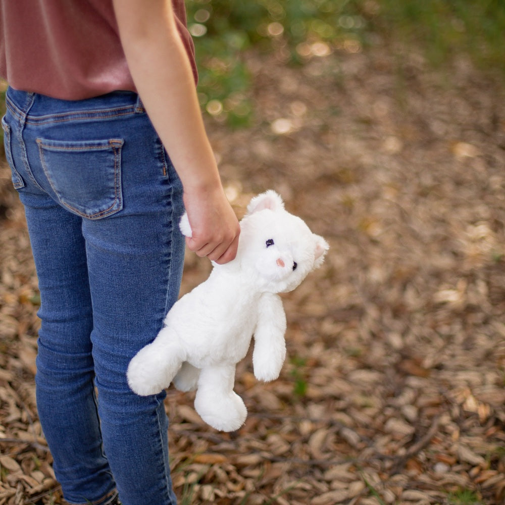 World's Softest Plush 25Cm White Kitten