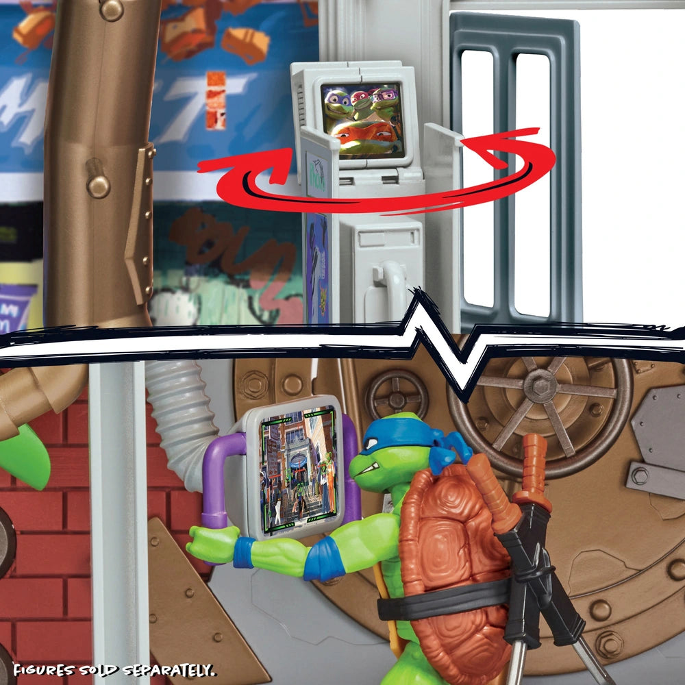 Teenage Mutant Ninja Turtles: Mutant Mayhem Sewer Lair Playset