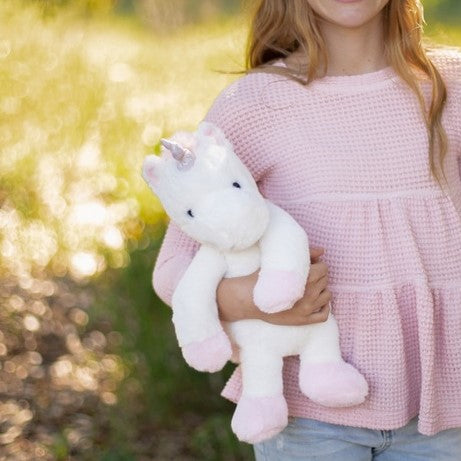 World's Softest Plush 40Cm White Unicorn