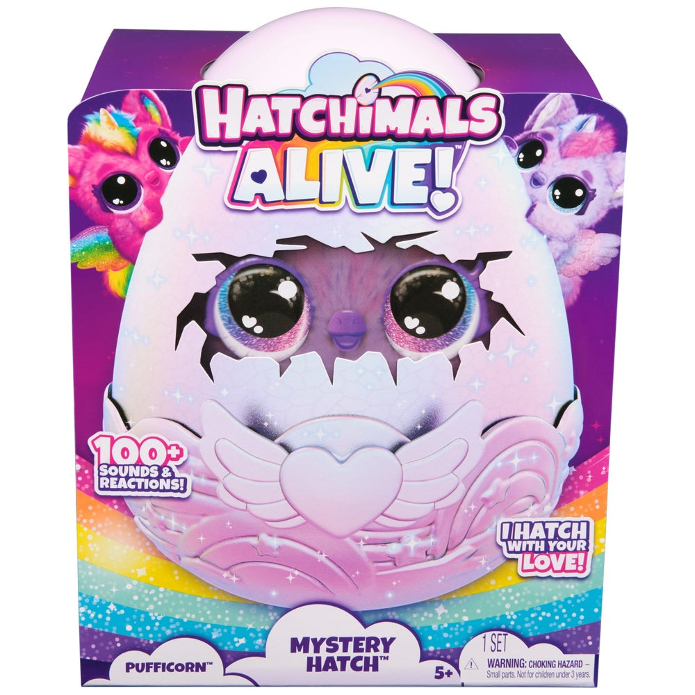 Hatchimals Alive Mystery Hatch Pufficorn Egg Assortment